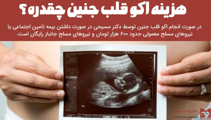 هزینه اکو قلب جنین چقدره؟